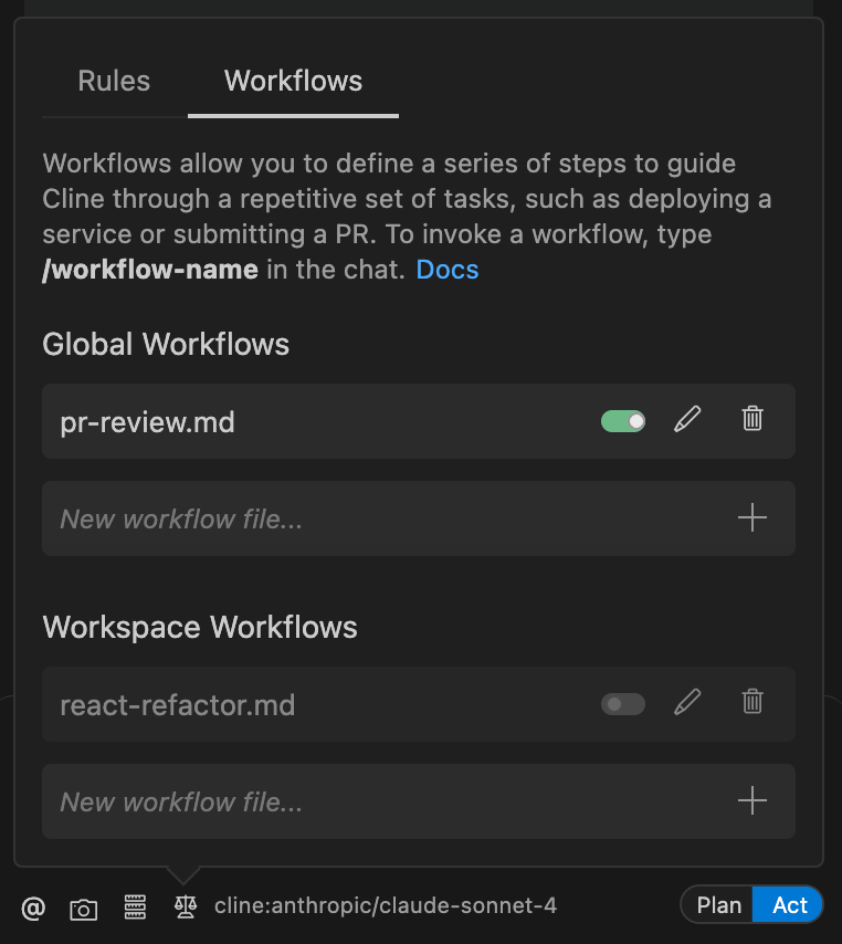 workflow
